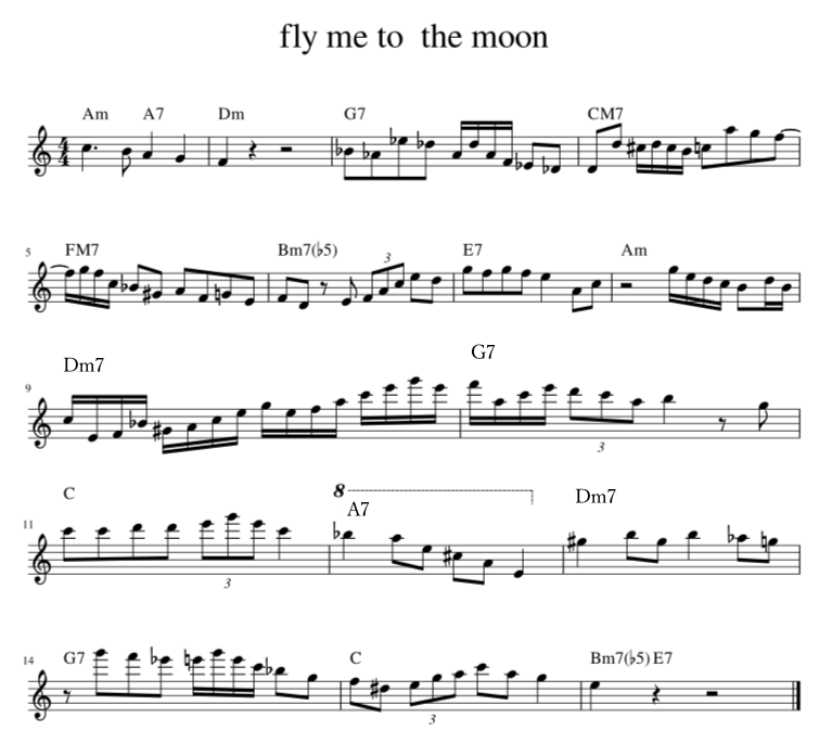 フライ ミー トゥー ザ ムーン Fly Me To The Moon Japaneseclass Jp